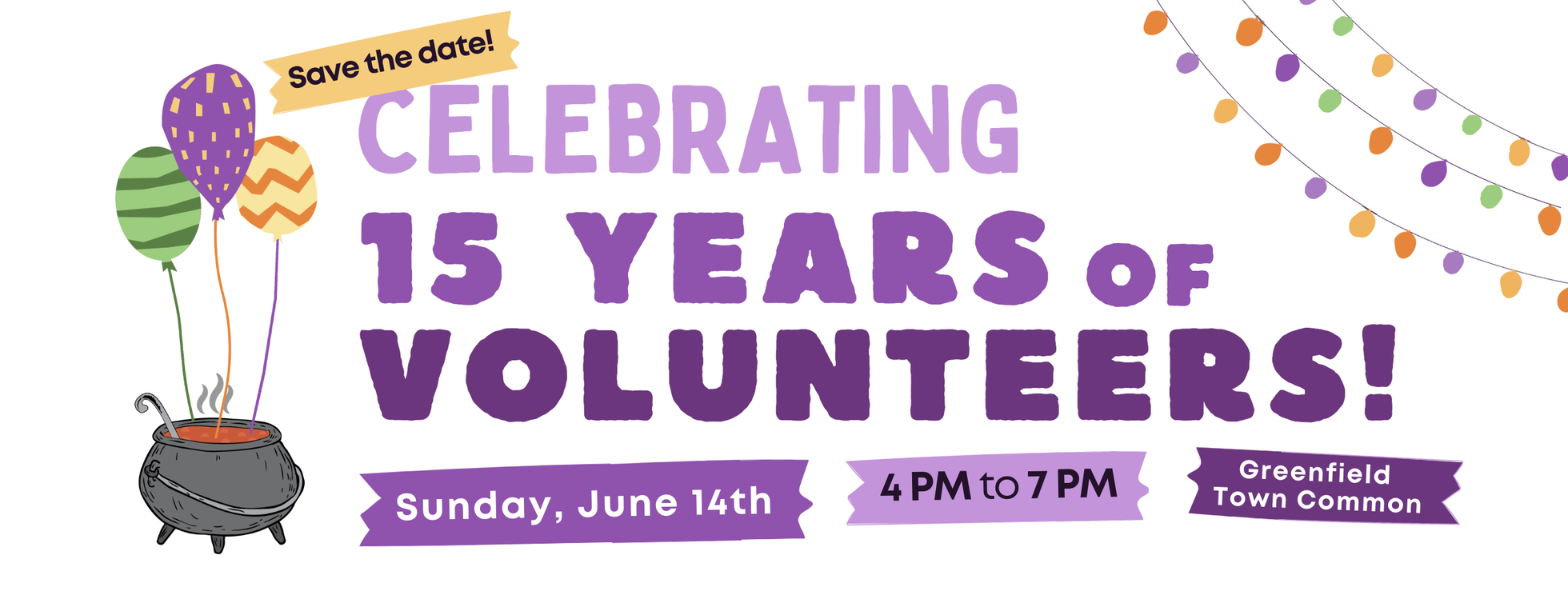 15 Years of Volunteers!
